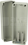 ABS F 85 G 230x80x85 IP67 Obudowa pokrywa szara