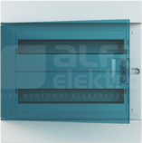 MISTRAL41F 36M N+PE IP41 Obudowa podtynkowa drz.przezr
