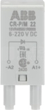 CR-P/M22 6-230VDC Ochrona przed zmianą polaryzacji