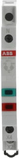 E219-2CD48 12-48 VAC czerw-ziel Lampka LED