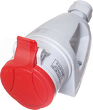 MINI 16A 5P 400V IP44 GSM Gniazdo stałe