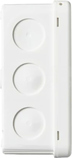 AP10 104x104mm IP55 Puszka natynkowa z dławikami membr