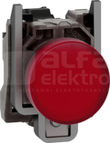 XB4BVB4 24V, CZERWONY WSKAZNIK SWIETLNY WBUDOW.LED