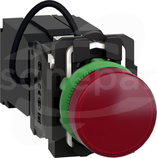 XB5AV5B4 czerwona 400V plastikowa owa Lampka
