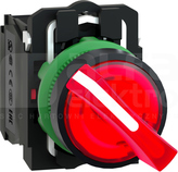 XB5AK124M5*LED, N/O+N/Z, 230 PRZEL.PODSW.KROTKIE PIORKO
