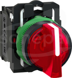 XB5AK134M5 3 pozycje czerwony 230/240V Przełącznik