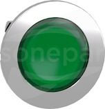 ZB4FV033 zielony zintegrowany LED Główka lampki
