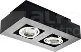 STOBI DLP250 2x50W IP20 czarny Oprawa sufitowa punktowa
