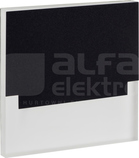 SABIK LED 0,8W /840 14lm IP20 czarny Oprawa LED schodowa