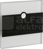 TERRA LED PIR 0,8W/840 14lm IP20 czarny Oprawa LED schodowa