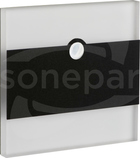 TERRA LED PIR 0,8W/830 13lm IP20 czarny Oprawa LED schodowa