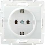 LOGI 02-1220-102 biały Gniazdo 1x Schuko
