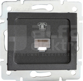 LOGI 02-1370-041 grafit Gniazdo telefon.1x RJ11