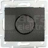 DOMO 01-1160-141 grafit Ściemniacz obrotowy 500W z filtrem