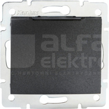 DOMO 01-1230-141 grafit Gniazdo z uziem.IP44 Schuko