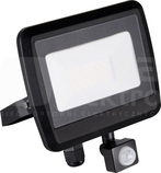 ANTEM LED 30W 4000K 2400lm IP44 czarny Naświetlacz LED z czujnikiem ruchu (F)