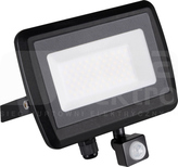 ANTEM LED 50W/840 4000lm IP44 czarny Naświetlacz LED z czujnikiem ruchu (F)