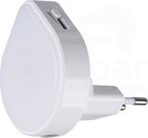 ULOV LED DIM 0,5W 3000K 30lm biały Lampka wtykowa