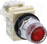 9001K1L38LRRH13 600V AC 10A FI30 Przycisk kryty