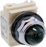 9001KP40G9 30mm Zielony BA9s 250VAC/DC Wskaźnik świetlny