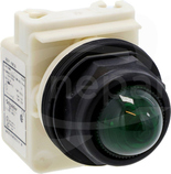 9001SKP38G9 FI30 zielona BA 9s 120VAC/DC IP66 Lampka