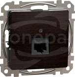SEDNA ELEMENTS RJ45 kat.6 UTP wenge Gniazdo komputerowe