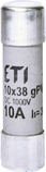 CH10x38 gPV 10A Wkładka topikowa cylindryczna (PV)