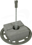 253125 DEHNISO-DLH 25cm Wspornik kompletny pods.beton i podkładk