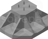103030 C50/60 Prefabrykowany fundament bet