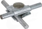 390060 Zacisk do drutu St/tZn 8-10mm