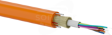 SM 12J 9/125 G652D Fca OS2 PE pomarańczowy Kabel światłowodowy zewnętrzny