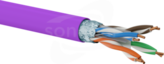 F/UTP kat.6 LSOH Dca 4x2x23AWG fioletowy (500m) Przewód teleinformatyczny
