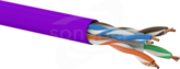 U/UTP kat.6 LSOH 4x2x23AWG Dca (500m) fioletowy Przewód teleinformatyczny