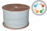 UTP 4x2x23AWG kat.6 PVC (500m) Przewód teleinformatyczny