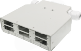 DIN 6xSC duplex/6xLC quad z płytą czołową Przełącznica światłowodowa