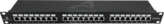 STP kat.5e 24 porty Patch panel