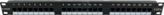 1U 19" UTP kat.6 Patchpanel