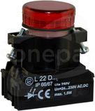 L22c 230V czerwony Lampka sygnalizacyjna