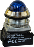 NEF30-LEn 220V niebiesk Lampka sygnalizacyjna