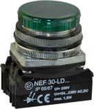NEF30-LPz 230V zielony Lampka sygnalizacyjna
