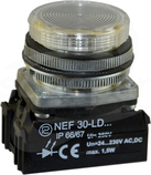 NEF30-LPb 24V bezbarwny Lampka sygnalizacyjna
