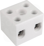 CPO-15A-2P 10mm2 Złączka porcelanowa dwukr.