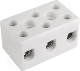 CPO-15A-3P 10mm2 Złączka porcelanowa trójkr.
