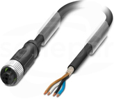 SAC-4P-10,0-PVC/M12FS SH Kabel czujnika/urządzenia wykonawczego