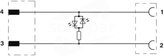 SAC-2P-MS/1,6-PUR/DTFS-1L AC Kabel czujnika/urządzenia wykonawczego