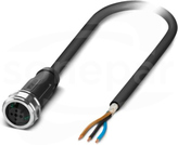 SAC-3P- 5,0-PUR/P12FS SH Kabel czujnika/urządzenia wykonawczego