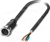 SAC-4P- 1,0-PUR/P12FS SH Kabel czujnika/urządzenia wykonawczego