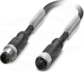 SAC-5P-M12MS/ 0,6-PUR/M12FS SH Przewód czujnikowy