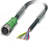 SAC-8P-10,0-PVC/M12FS Kabel czujnika