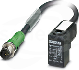 SAC-3P-M12MS/3,0-PUR/C-1L-Z Przewód czujnikowy